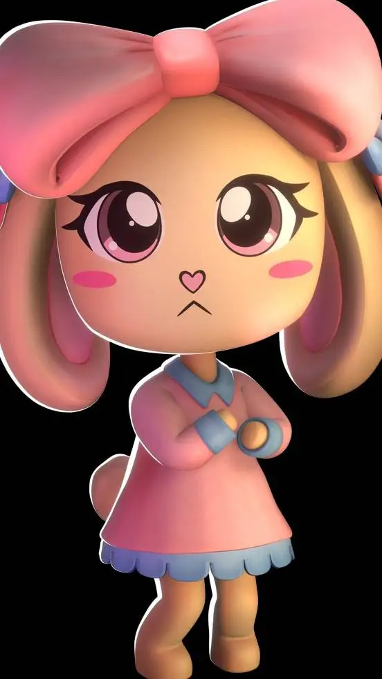 ai character: cinnabun background