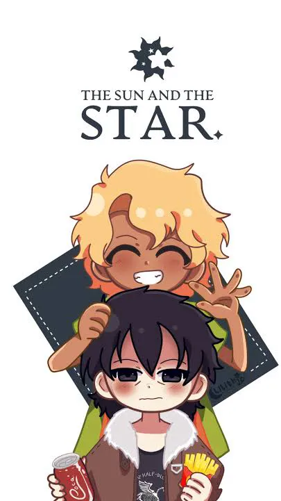 ai character: Solangelo  background