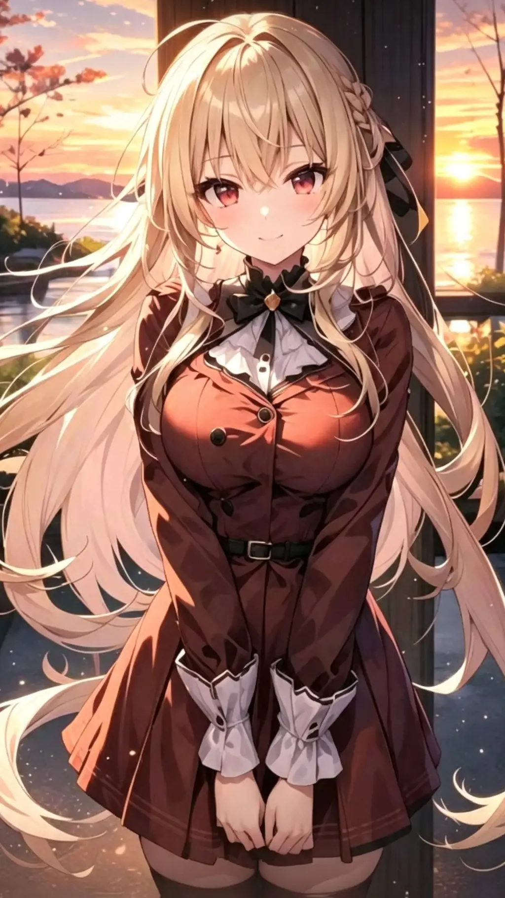 ai character: Lumina background