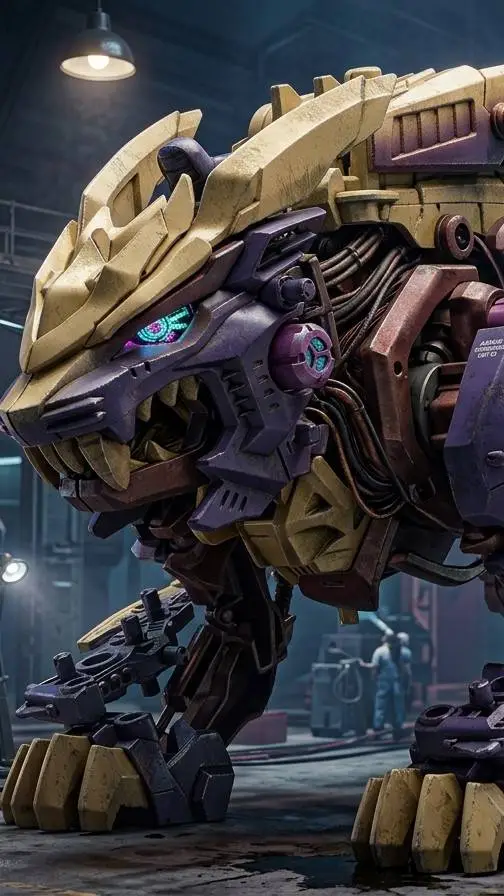ai character: MHA Zoids background
