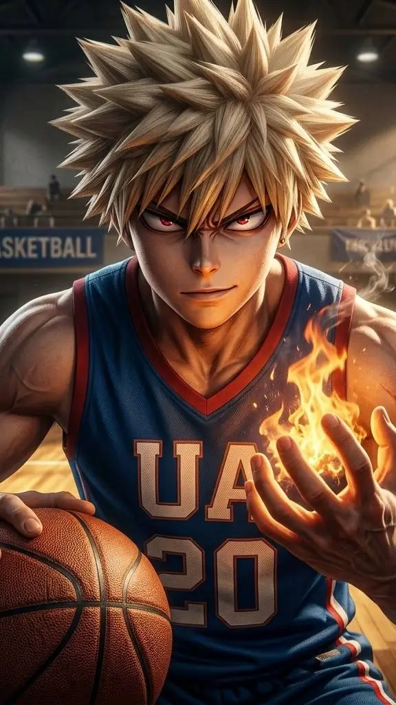 ai character: MHA: QuirkBall background