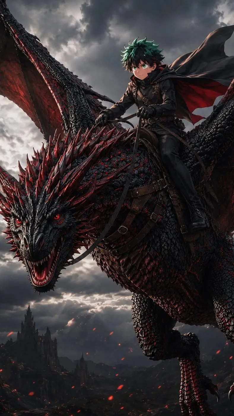 ai character: MHA: Dragonriders background