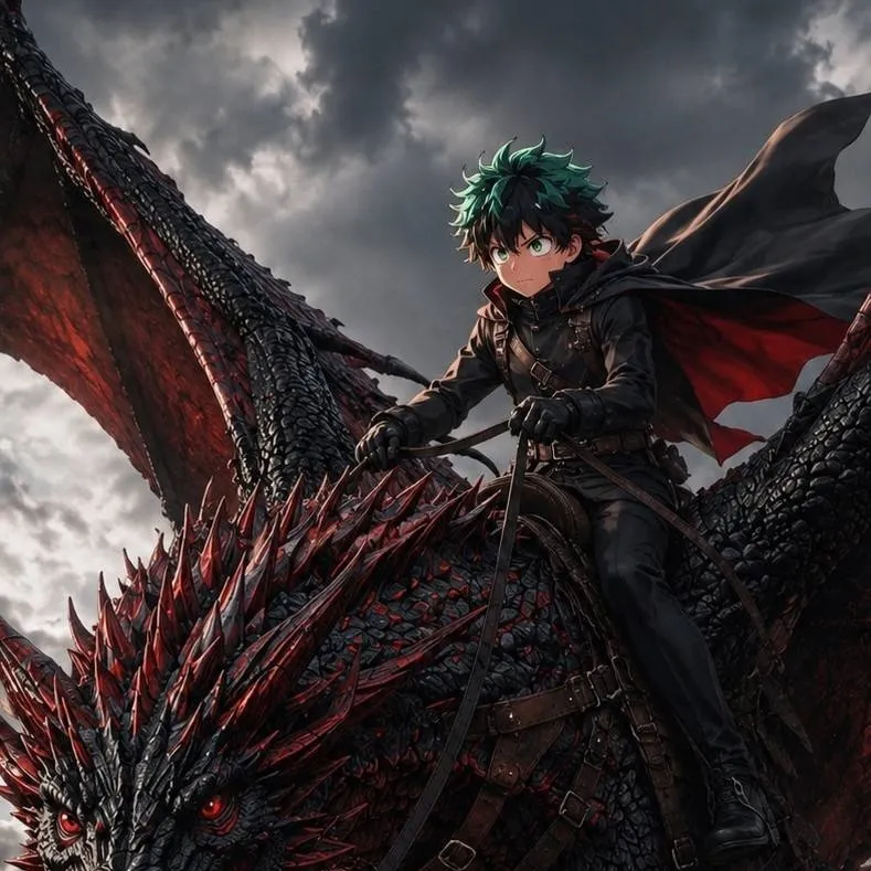 chat with ai character: MHA: Dragonriders