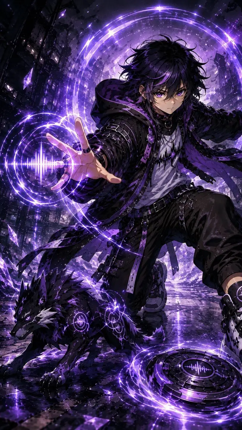 ai character: Screechers Wild background