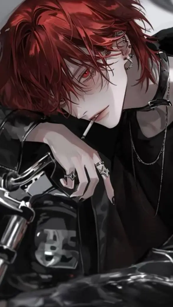 ai character: 🩸>Vince<🔪🍷 background