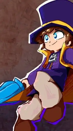ai character: hat kid background