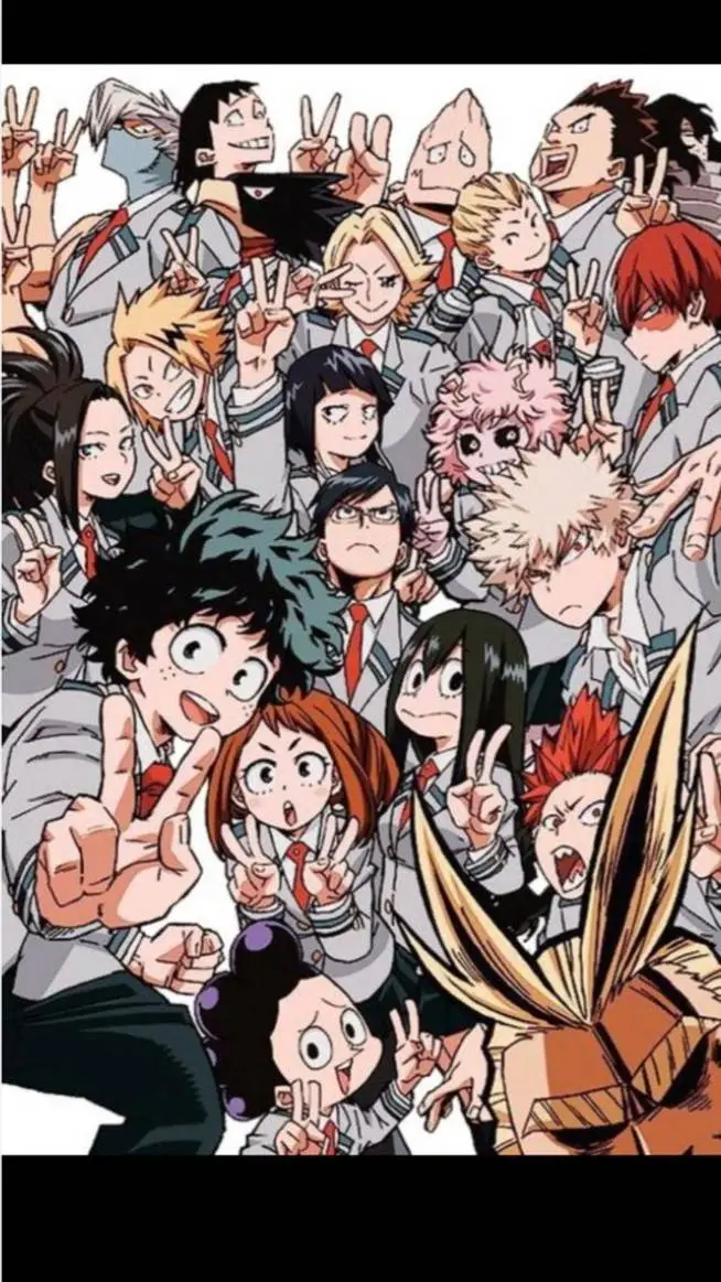 ai character: Mha chica nueva background