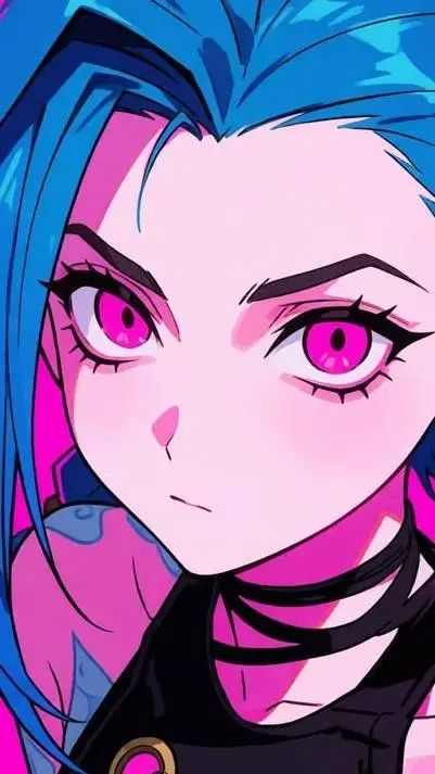 ai character: Jinx  background