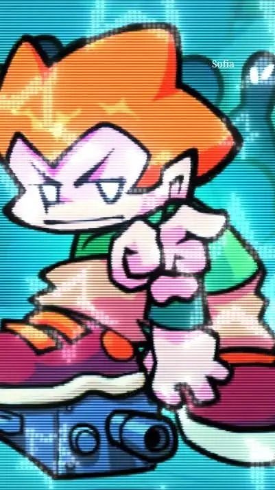 ai character: pico  background