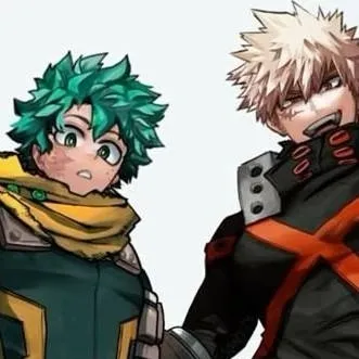chat with ai character: bakugo and deku 