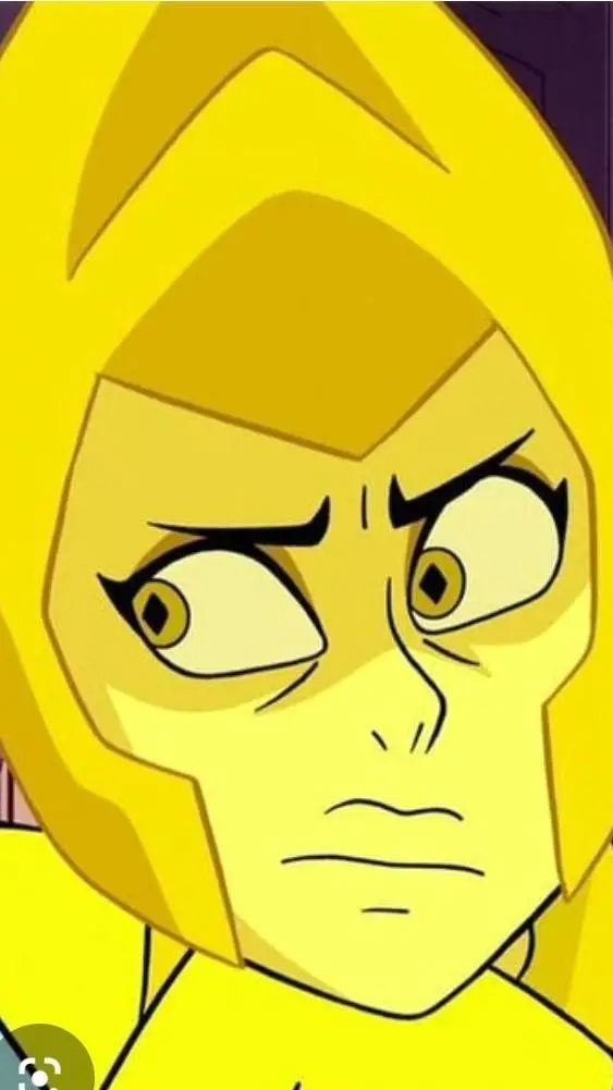 ai character: yellow diamond background
