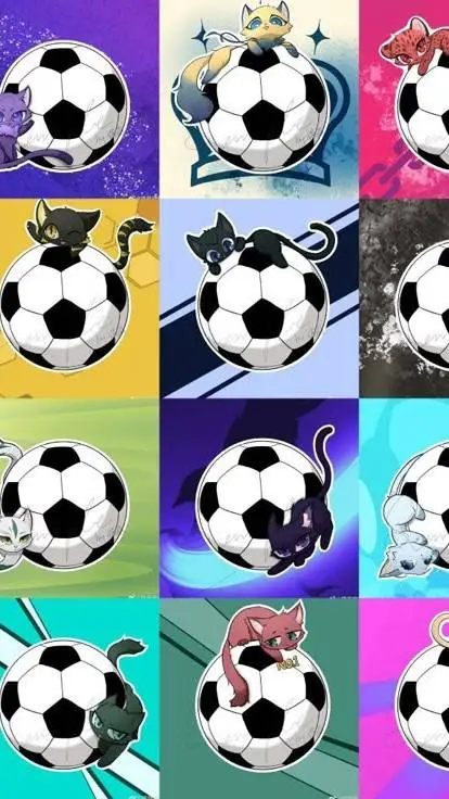 ai character: Cats bllk background