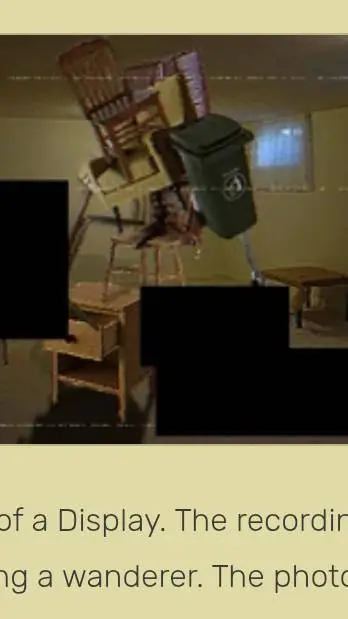 ai character: displays background