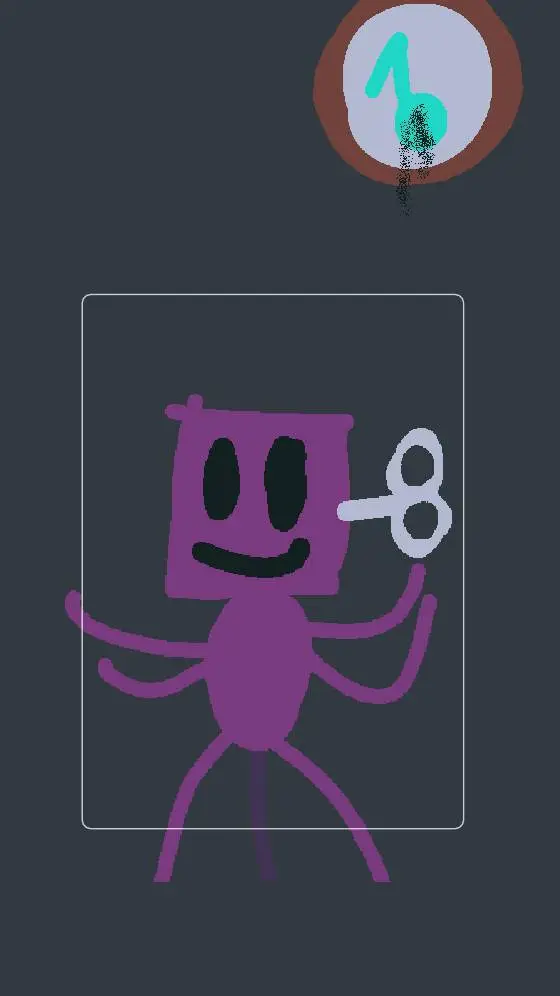 ai character: boxtliaby  background