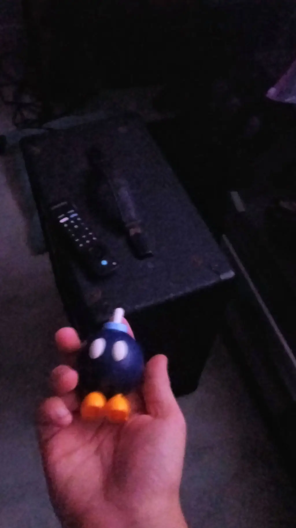 ai character: mini bomb buddy background