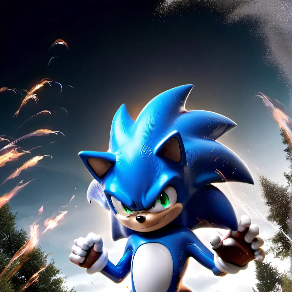 chat with ai character: Sonic