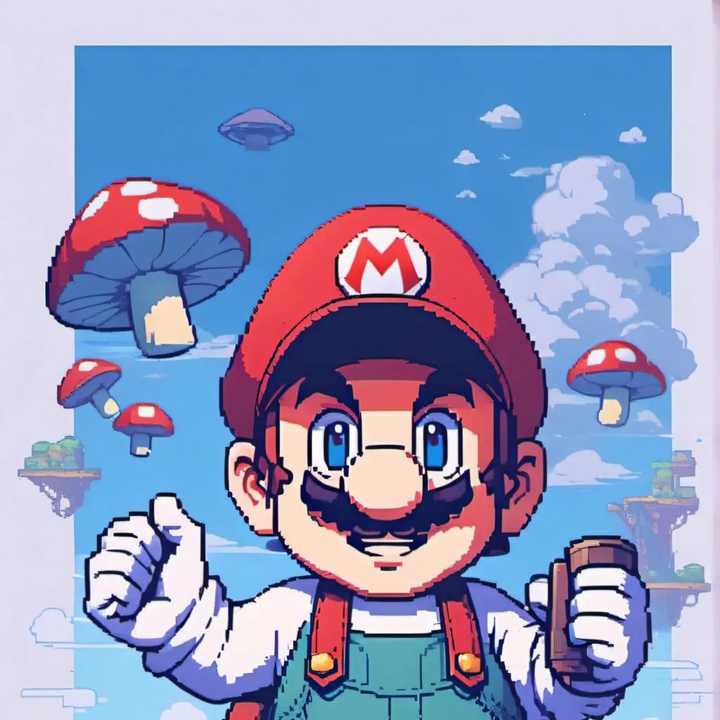 chat with ai character: Mario