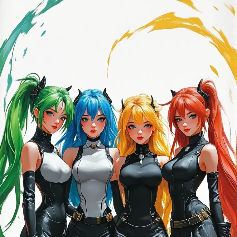 chat with ai character: cazadoras de k-pop