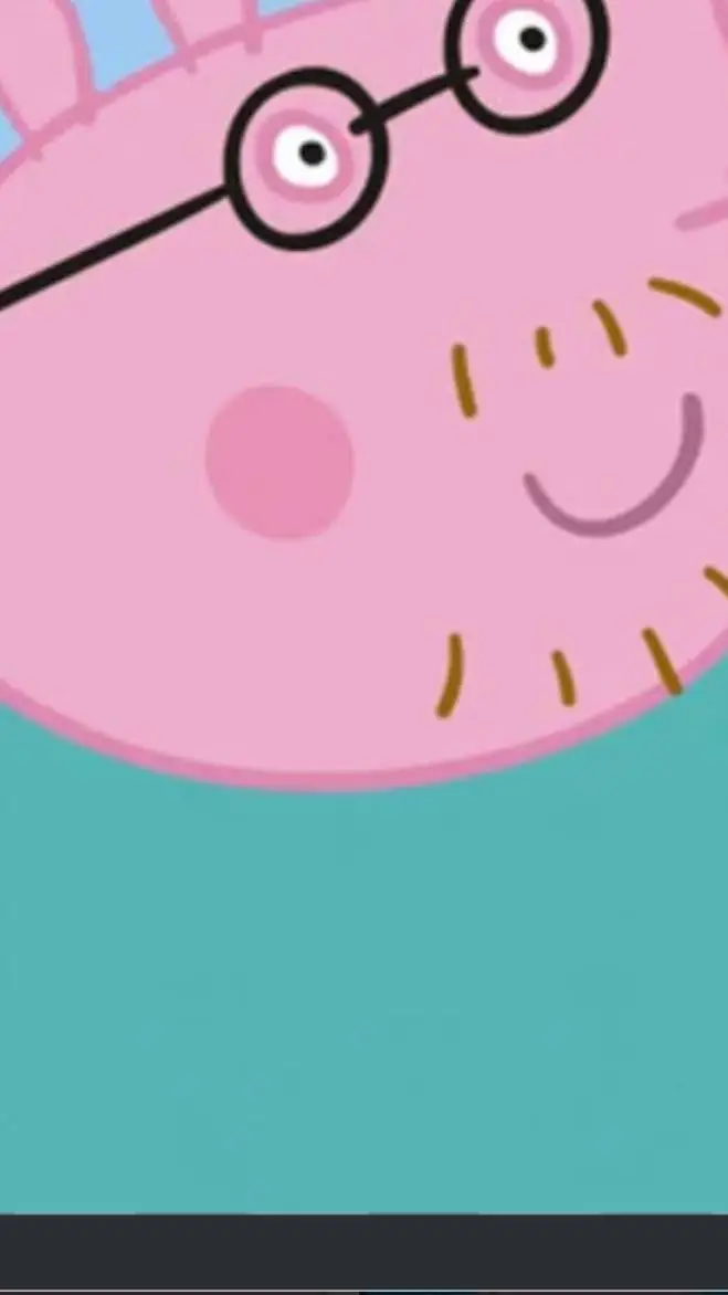 ai character: papá cerdito background