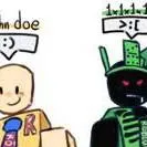 chat with ai character: 1x and John doe