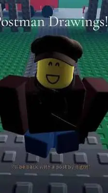 ai character: postman background