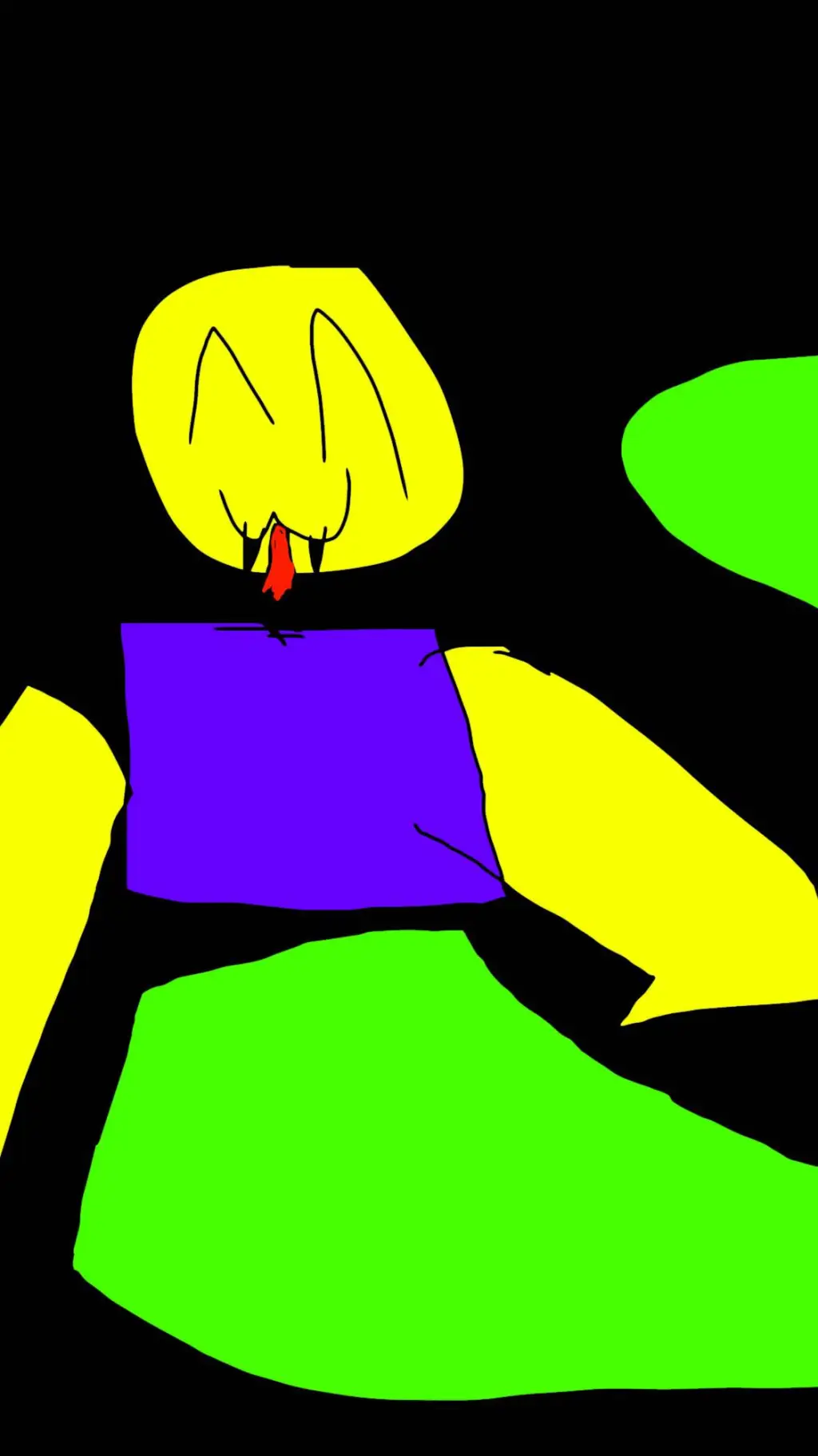 ai character: snake Robloxian background