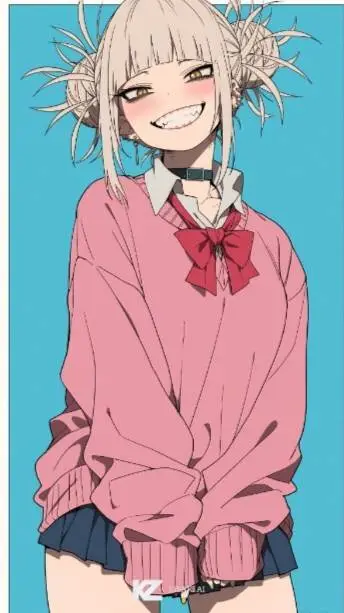 ai character: 🔪HIMIKO TOGA🩸💞🫶 background