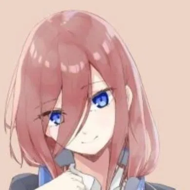 chat with ai character: 🙏 Miku nakano😻👌