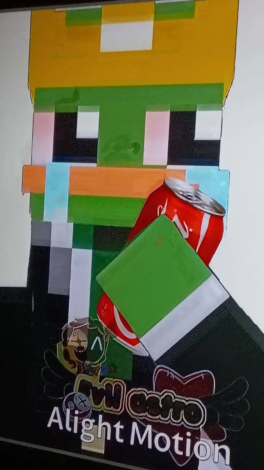 ai character: froggydude  background