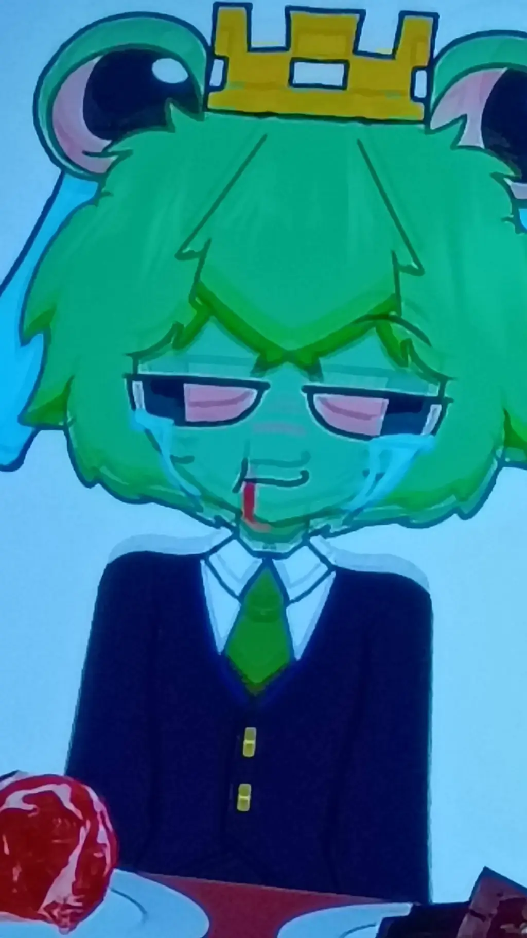 ai character: lookout x thatmob  background