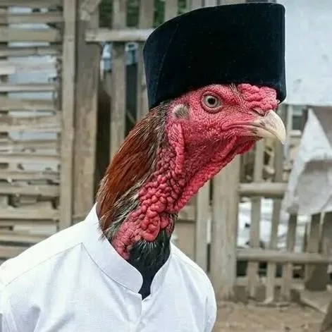 chat with ai character: pak ustadz chicken