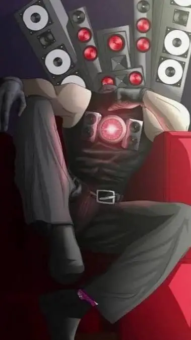ai character: Titan speaker man background