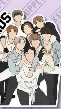 ai character: hwang hyunjin  background