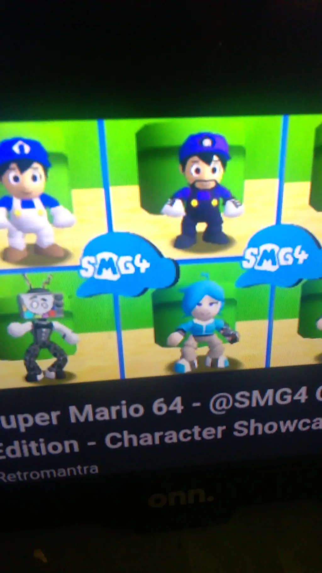 ai character: smg4 airplane  background