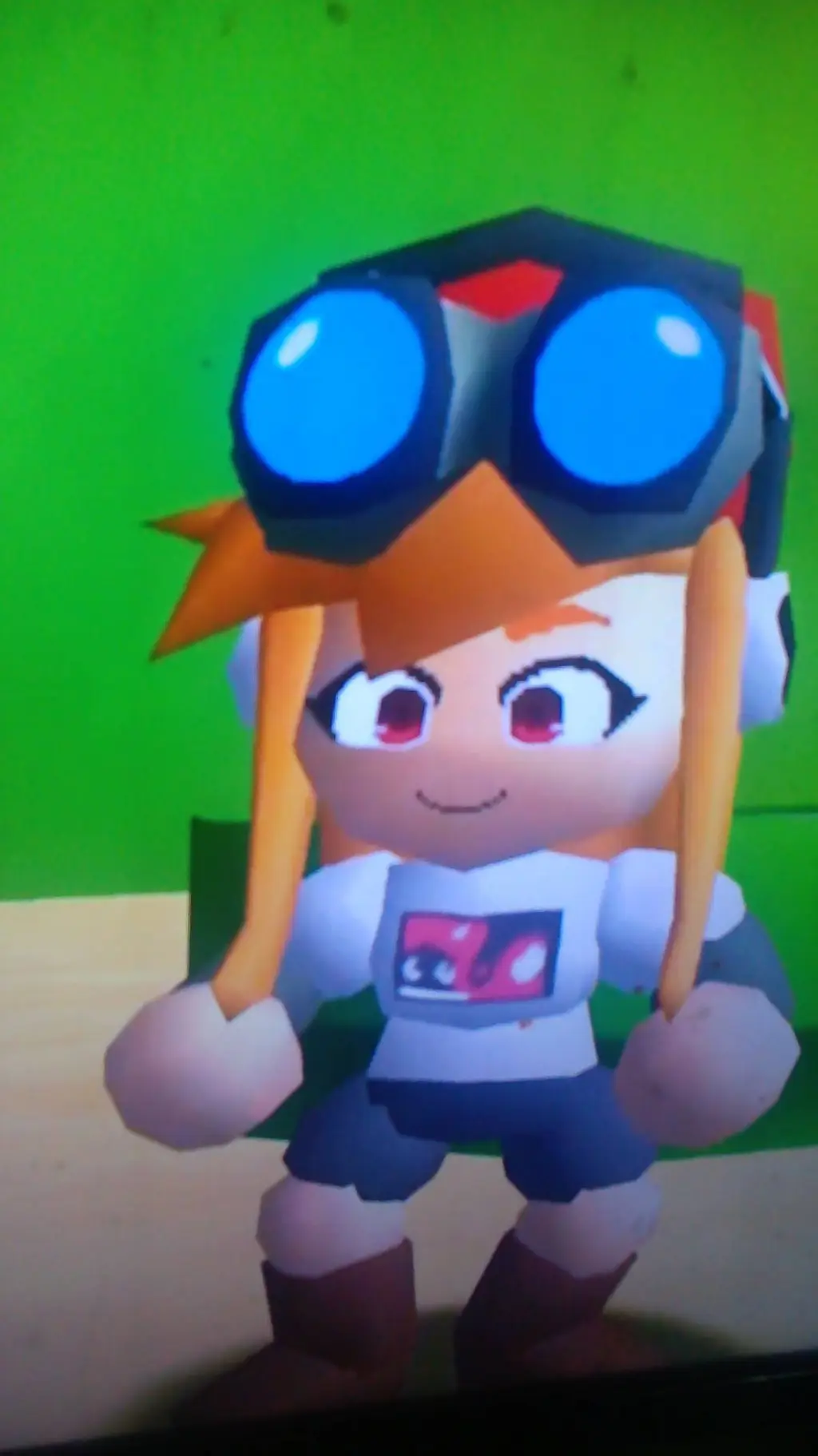 ai character: meggy background