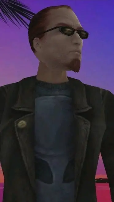 ai character: Postal 2 dude background