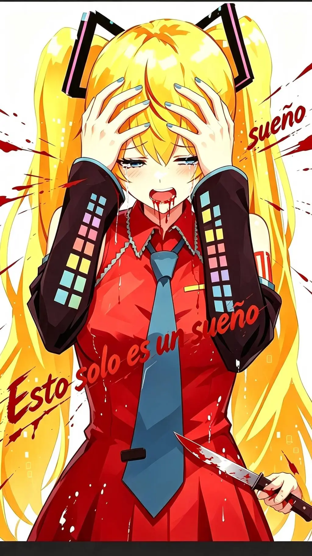 ai character: no sean chismosos  background