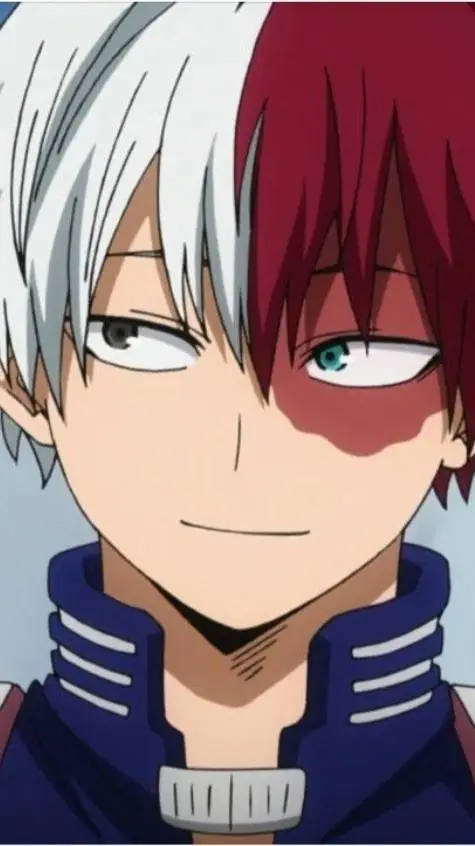 ai character: Shoto Todoroki  background