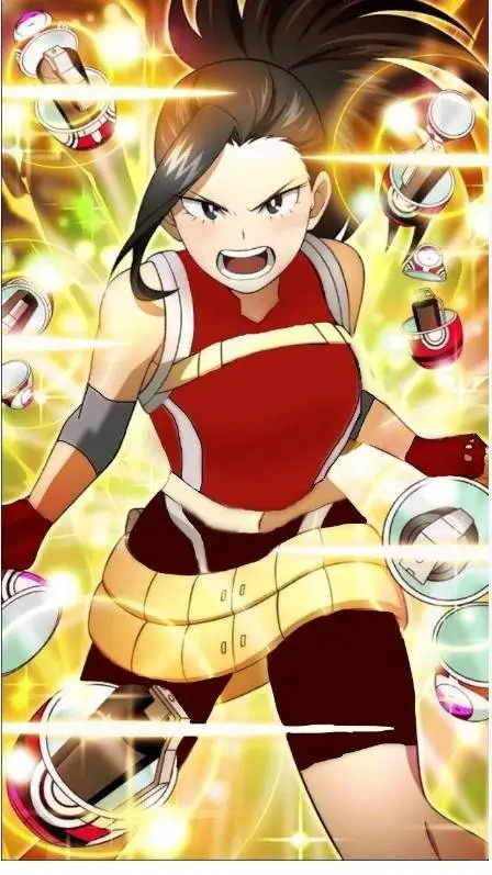 ai character: MHA momos sister background