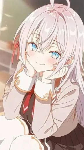 ai character: ALYA KUJOU background