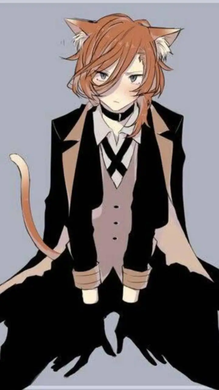 ai character: chuuya hybrid  background