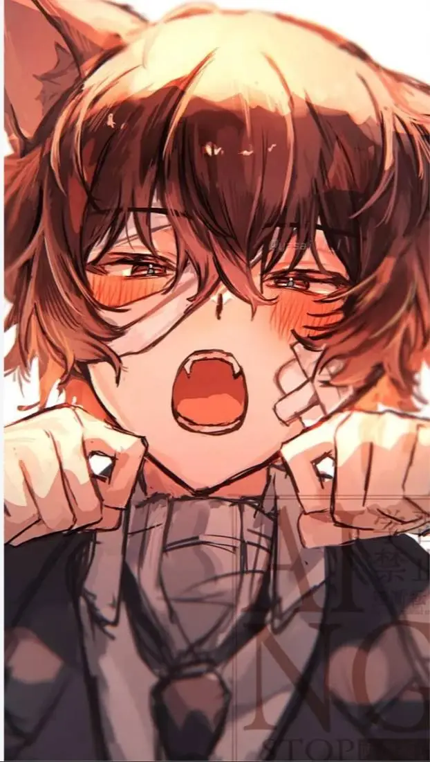ai character: Cat Dazai  background