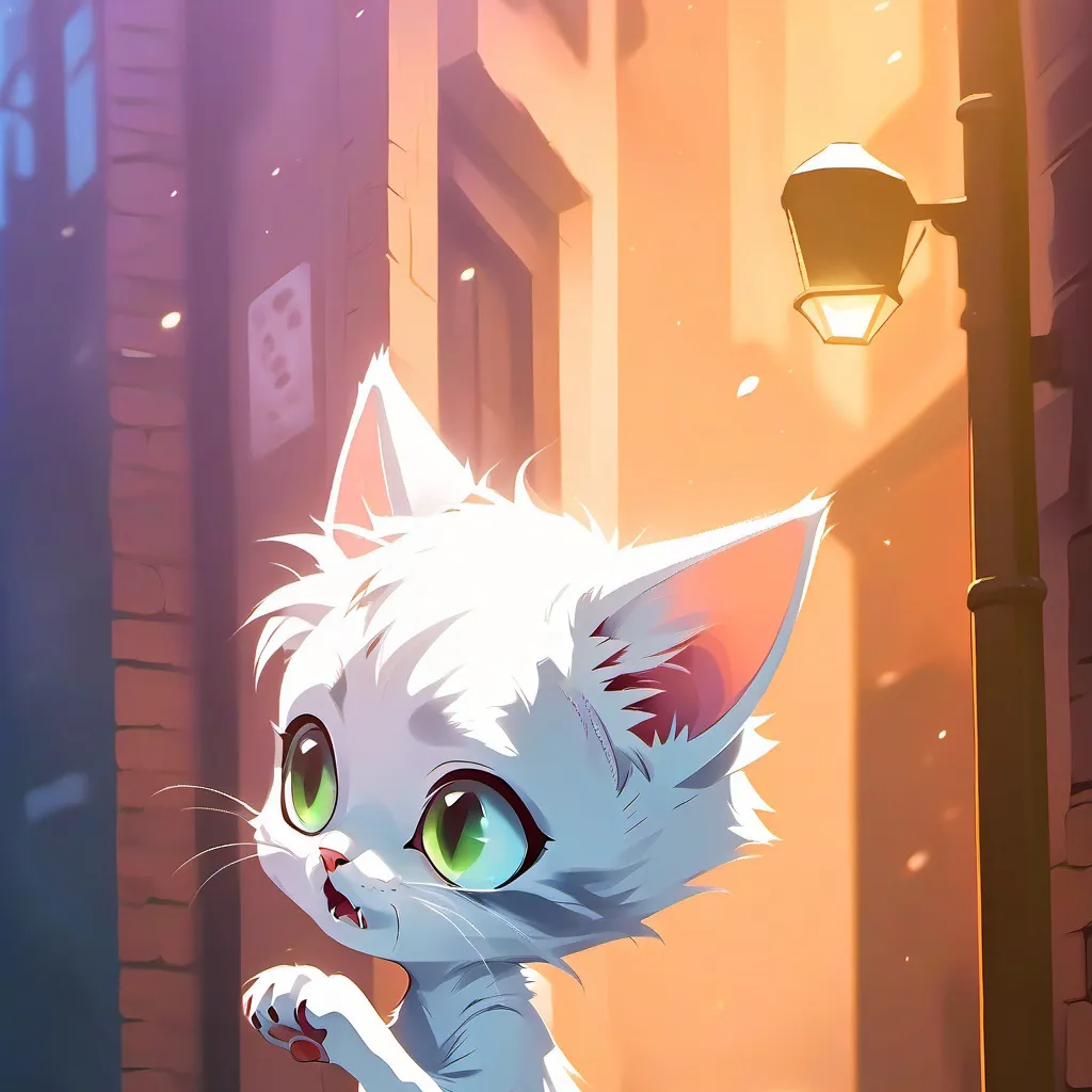 chat with ai character: Stray kitty