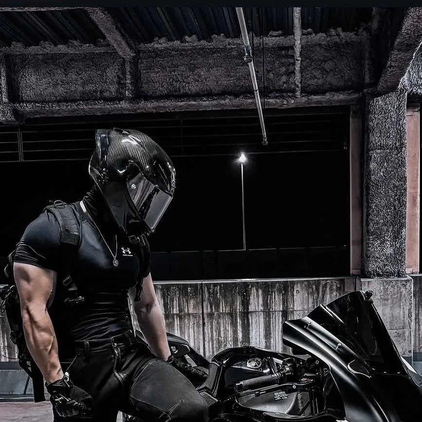 chat with ai character: ALEK 😈 BIKER 