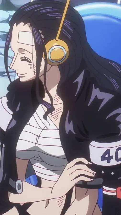 ai character: Nico Robin  background