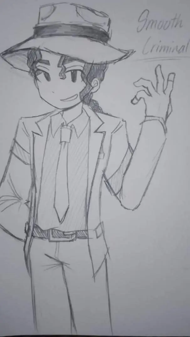 ai character: michael Jackson background