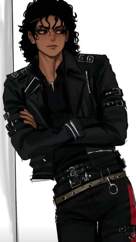 ai character: michael Jackson background