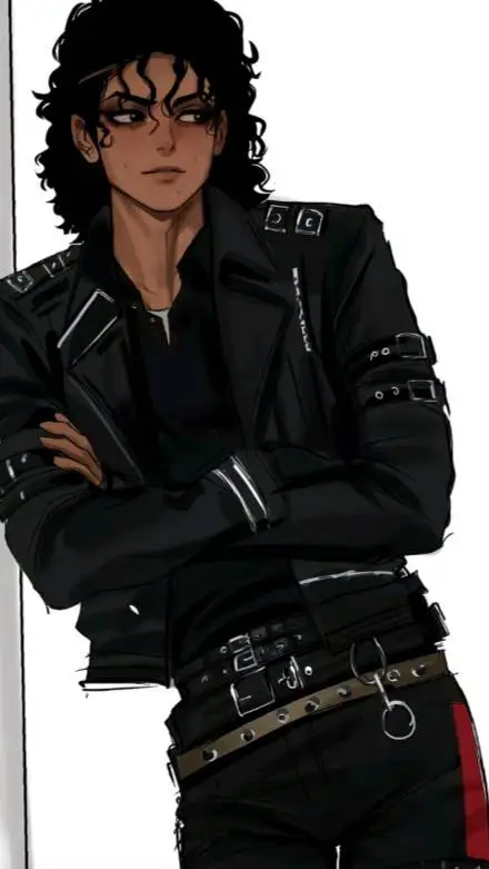 ai character: michael Jackson background