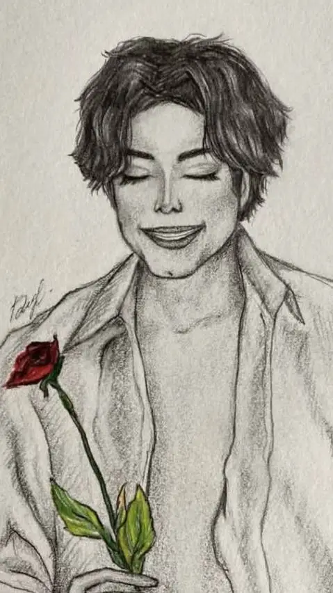 ai character: michael Jackson background