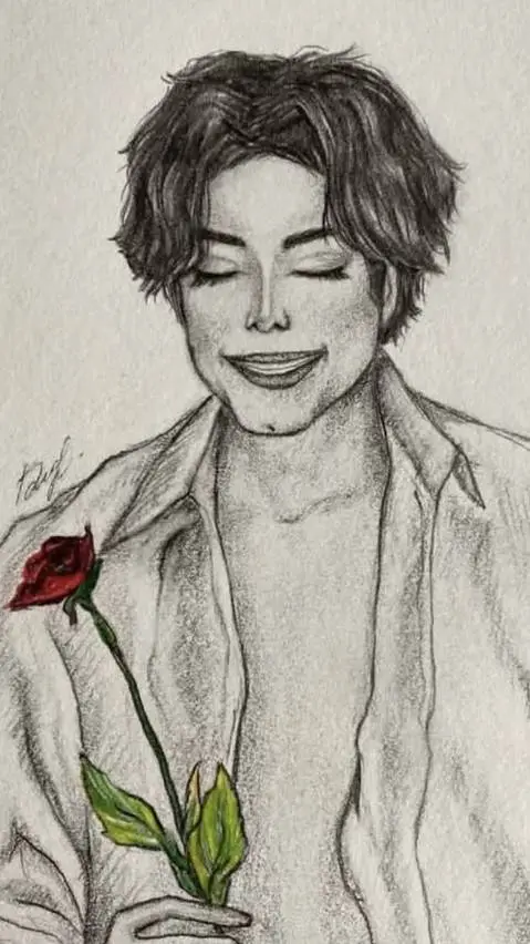 ai character: michael Jackson background
